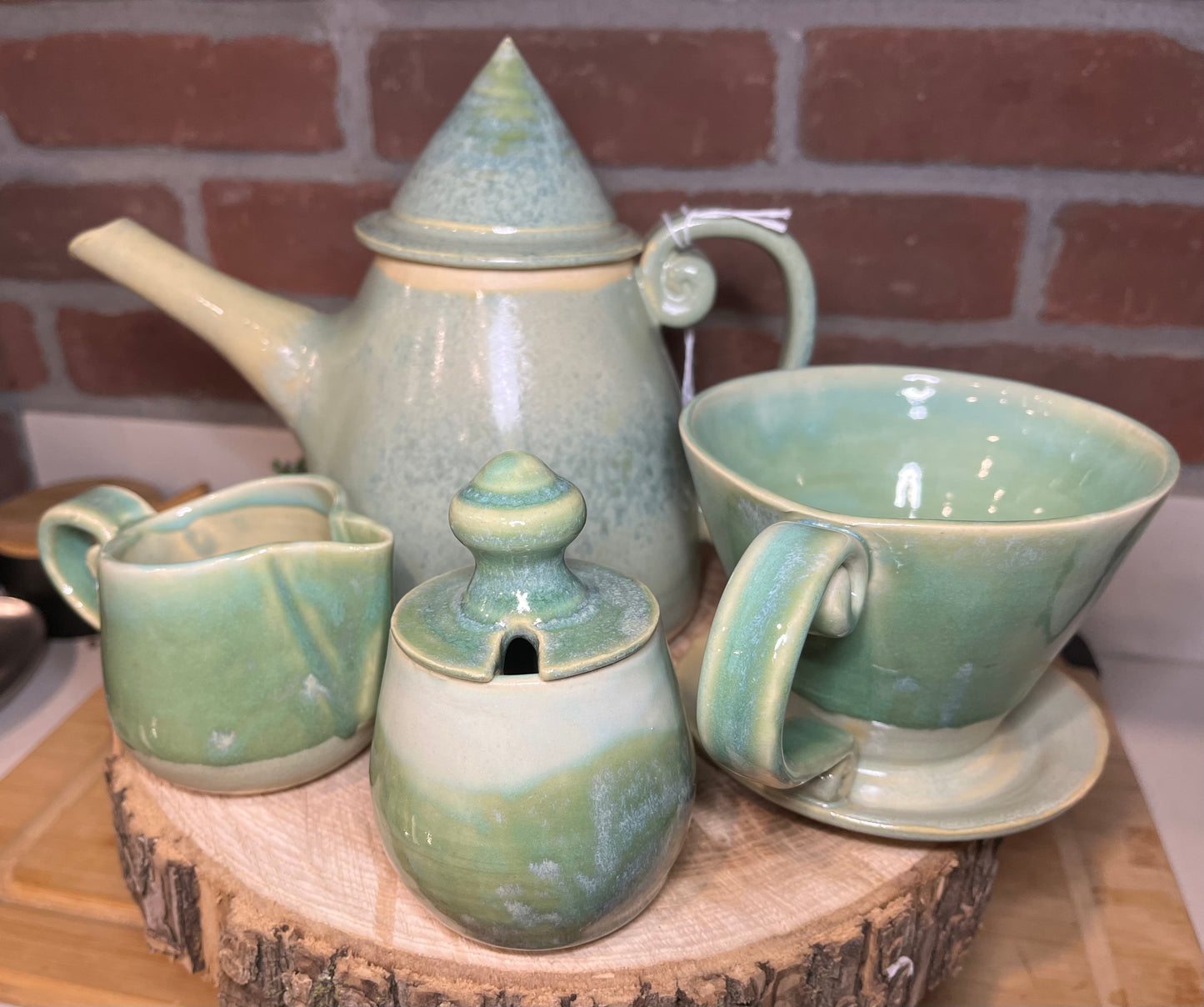 Jade Tea Set