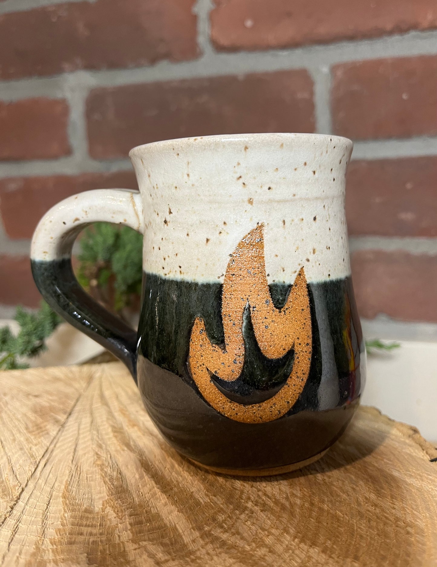 Nighttime Fire Mug