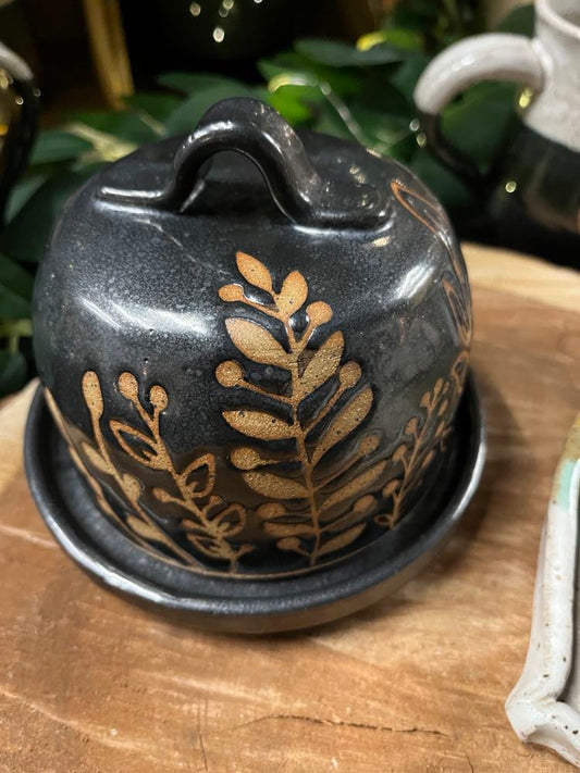 Forest Meadow Butter Dish