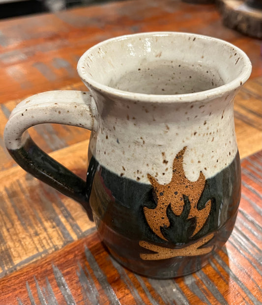 Nighttime Firewood Mug